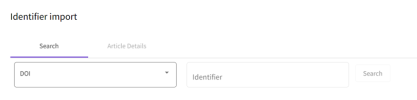 imagem do perfil do pesquisador de importação do identificador